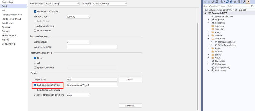 xml documentation 